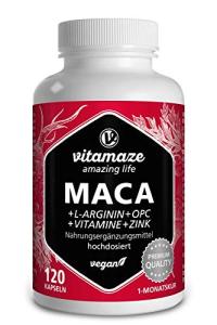 Maca Root Capsules - Natural Libido & Testosterone Booster
