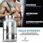 Premium Testosterone Booster for Men - 90 Vegan Capsules