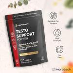 Testosterone Boost for Men | 120 Vegan Tablets