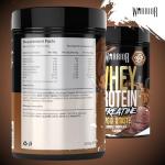 Warrior Whey Protein and Creatine Powder - Double Chocolate