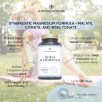 Triple Magnesium Glycinate Blend for Energy & Sleep