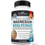Magnesium Glycinate 400mg for Muscle Recovery 180ct