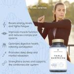 Triple Magnesium Glycinate Blend for Energy & Sleep