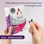 Active Iron 17mg + Women's Multivitamin for Energy
