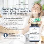Triple Magnesium Glycinate Blend for Energy & Sleep