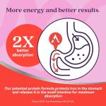 Active Iron 17mg + Women's Multivitamin for Energy