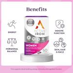 Active Iron 17mg + Women's Multivitamin for Energy