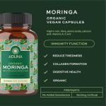 Aduna Organic Moringa Capsules for Energy & Immunity