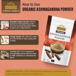 Ausha Organic Ashwagandha Powder for Stress Relief