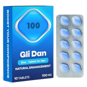 GliDan Blue 10 Pills | Natural Energy Support