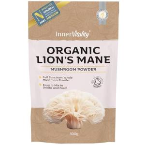 Organic Lion's Mane Mushroom Powder for Brain Support