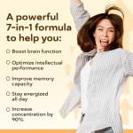 High Potency Nootropic Brain Supplement for Focus