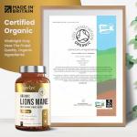 Organic Lions Mane Supplement Capsules - 3600 mg