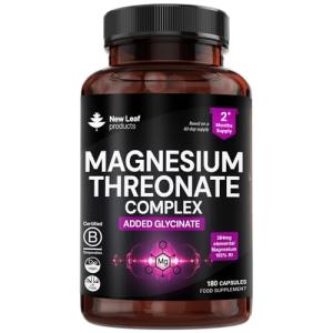 High Strength Magnesium Threonate Complex, 180 Capsules
