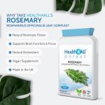 Rosemary Capsules 500mg for Memory & Focus