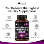 High Strength Magnesium Threonate Complex, 180 Capsules
