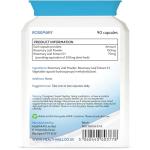 Rosemary Capsules 500mg for Memory & Focus