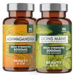 High Strength Ashwagandha & Lion's Mane Tablets