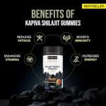 Kapiva Himalayan Shilajit Energy Gummies - 60 Count