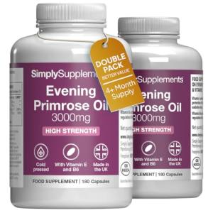Evening Primrose Oil 3000mg for Hormonal Balance