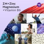Nutravita ZM+ Vegan Zinc Magnesium Tablets for All