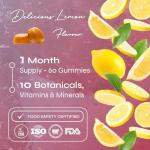 Hormone Balance Women's Multivitamin Gummies – Lemon Flavor