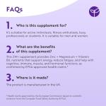 Nutravita ZM+ Vegan Zinc Magnesium Tablets for All