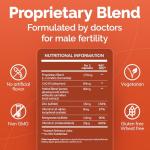 Men's Fertility Support Supplement for Sperm Health