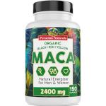 Organic Maca Capsules - Gelatinized Root Supplement