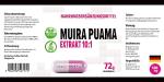 Muira Puama Bark Extract 5000mg - 120 Capsules