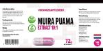 Muira Puama Bark Extract 5000mg - 120 Capsules