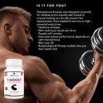 Testosterone and Libido Booster for Men - 120 Capsules