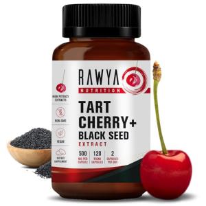 RAWYA Tart Cherry & Black Seed Extract Capsules