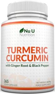 Turmeric & Black Pepper Ginger Complex - 365 Capsules