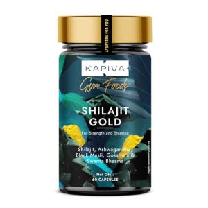 Kapiva Shilajit Gold Capsules for Energy & Stamina