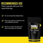 Nuke Nutrition Test Rage XL Testosterone Booster - 60 Capsules