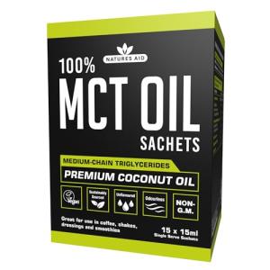 Nature's Aid MCT Oil Sachets - Energy Boosting Coconut