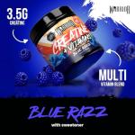 Warrior Creatine Powder + Multivitamins - Blue Razz