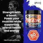 Warrior Creatine Powder + Multivitamins - Blue Razz