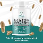 Vinco Colon Cleanse 15-Day Detox for Gut Health