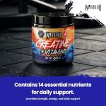 Warrior Creatine Powder + Multivitamins - Blue Razz
