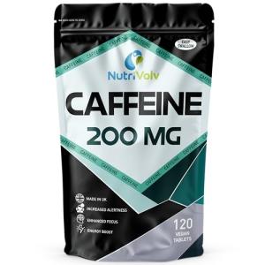 Caffeine 200mg Tablets for Energy and Focus
