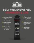 Science in Sport Beta Fuel Energy Gel, Strawberry Lime