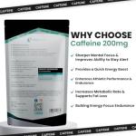 Caffeine 200mg Tablets for Energy and Focus