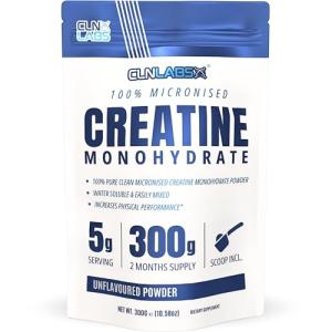 Pure Creatine Monohydrate Powder - 300g Unflavoured