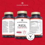Maca Ginseng Energy Boost Supplement - 120 Capsules