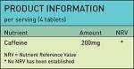 Caffeine 200mg Tablets for Energy and Focus