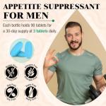 Men's Appetite Suppressant & Fat Burner - 90 Tablets