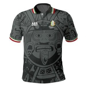 Mexico 1998 Retro Soccer Jersey - Black