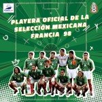Mexico 1998 Retro Soccer Jersey - Black